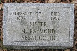 Sr Mary Raymond Abbaticchio 