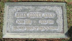 Helen <I>Cooper</I> Adams 