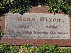 Mona G. <I>Pingree</I> Dixon 