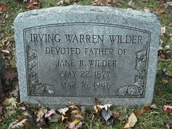 Irving Warren Wilder 