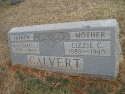 Elizabeth Catherine “Lizzie” <I>Deatley</I> Calvert 