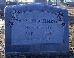 Willie Esther <I>Hager</I> Arteberry 