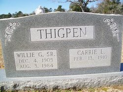 Willie Graham Thigpen Sr.