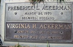 Virginia H Ackerman 