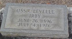Ossie Levelle <I>O'Berry</I> Irby 