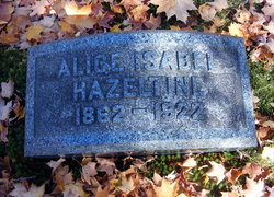 Alice Isabel Hazeltine 