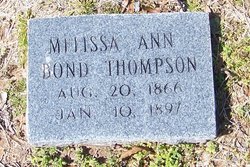Melissa Ann <I>Bond</I> Thompson 