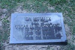 Ida Bethuel <I>Moseley</I> Blasingame 