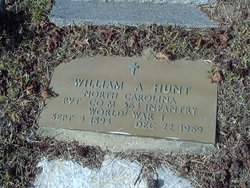Pvt William A Hunt 