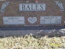 Harley E Bales 