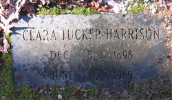 Clara <I>Tucker</I> Harrison 