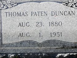 Thomas Paten Duncan 