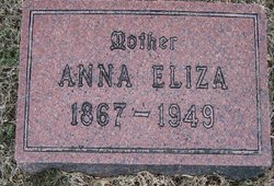 Anna Eliza <I>Montgomery</I> Frieze 