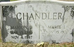 Marion Dykes Chandler 