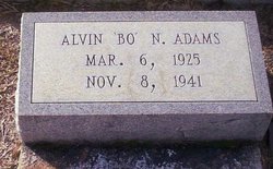 Alvin N “Bo” Adams 