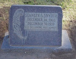 Stanley S Snyder 