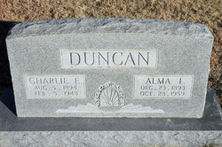Alma Ida <I>Bernhardt</I> Duncan 