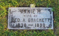 Annie Maria <I>Hoit</I> Brackett 
