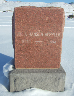 Julia <I>Hansen</I> Heppler 