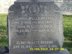 Elroy Hewett Benson 