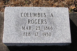 Columbus A Rogers 
