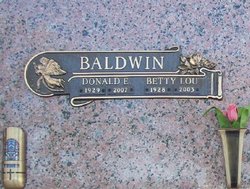 Betty Lou <I>Brown</I> Baldwin 