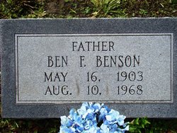 Benjamin Franklin “Ben” Benson Sr.