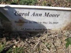 Carol Ann <I>Williams</I> Moore 