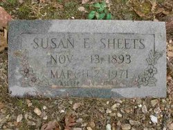 Susan Elizabeth <I>Thacker</I> Sheets 