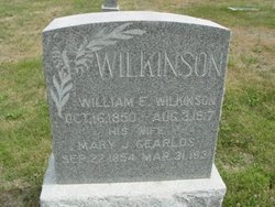 Mary J. <I>Gearlds</I> Wilkinson 