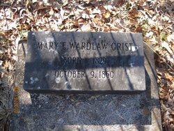 Mary Elizabeth <I>Wardlaw</I> Grist 