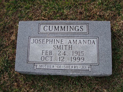 Josephine Amanda <I>Cummings</I> Smith 