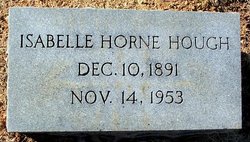Isabella Moody <I>Horne</I> Hough 