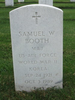 Maj Samuel William Alexander Booth 