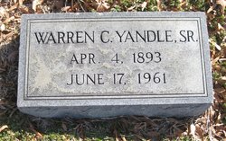 Warren Clyde Yandle Sr.