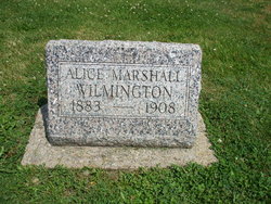 Alice <I>Marshall</I> Wilmington 