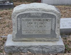 Albert Strong Boney 