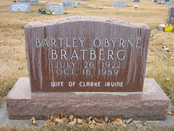 Ann Bartley <I>O'Byrne</I> Bratberg 