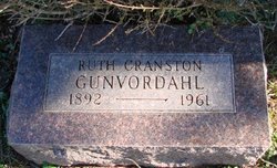 Ruth <I>Cranston</I> Gunvordahl 