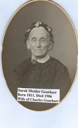 Sarah <I>Mettler</I> Gearhart 