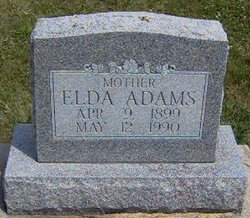 Elda Althea <I>Hamilton</I> Adams 