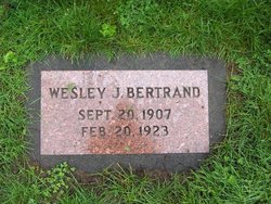 Wesley J. Bertrand 
