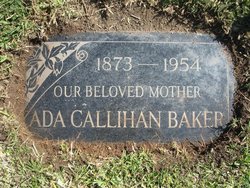 Ada <I>Callihan</I> Baker 
