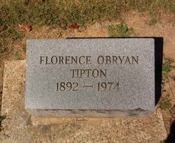 Florence <I>O'Bryan</I> Tipton 