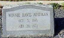 Winnie Davis Aultman 