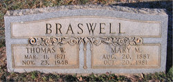 Mary Alice <I>Moore</I> Braswell 
