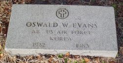 Oswald W Evans 