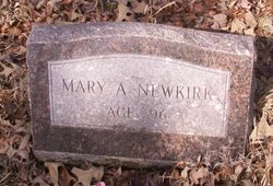 Mary Louise Arkansas <I>Merriott</I> Newkirk 