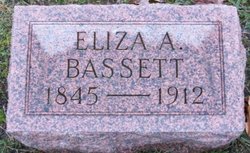 Eliza Anne “Lizzie” <I>Davy</I> Bassett 