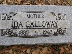 Ida <I>Williams</I> Galloway 